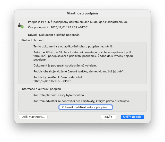 Screenshot 4 - Signature placement